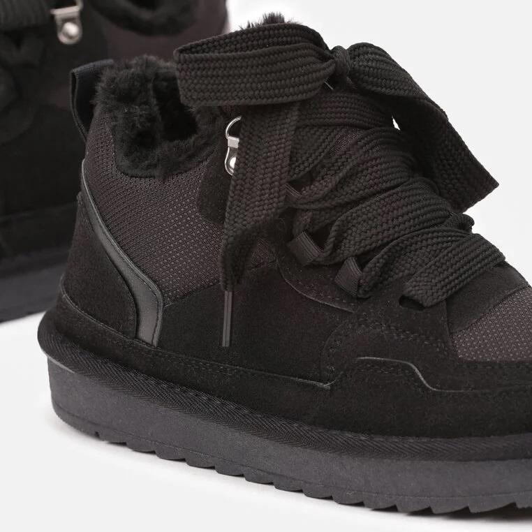 Snow Boots Sneakers Ankle Boots Women's Black Terea 40
