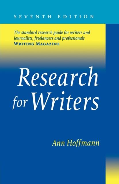 The Research for Writers Book