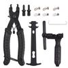 Bike Tool Set Bike Link Pliers Chain Breaker Tool Chain Checker Gauge with 3 Pairs of Magic Links