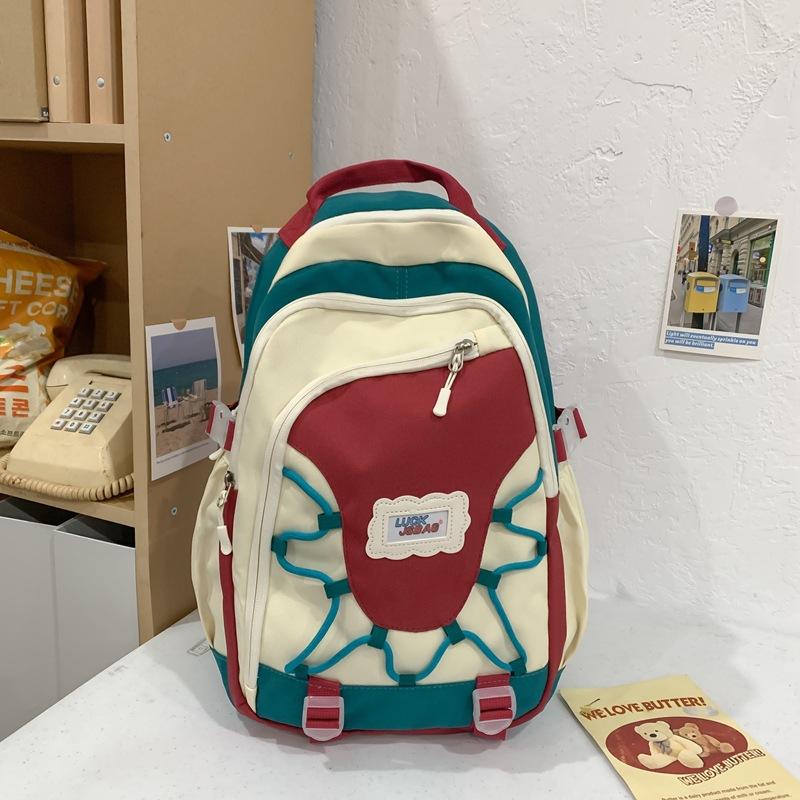 Korean High School Student Harajuku Backpack College Student Lightweight Large Capacity Backpack