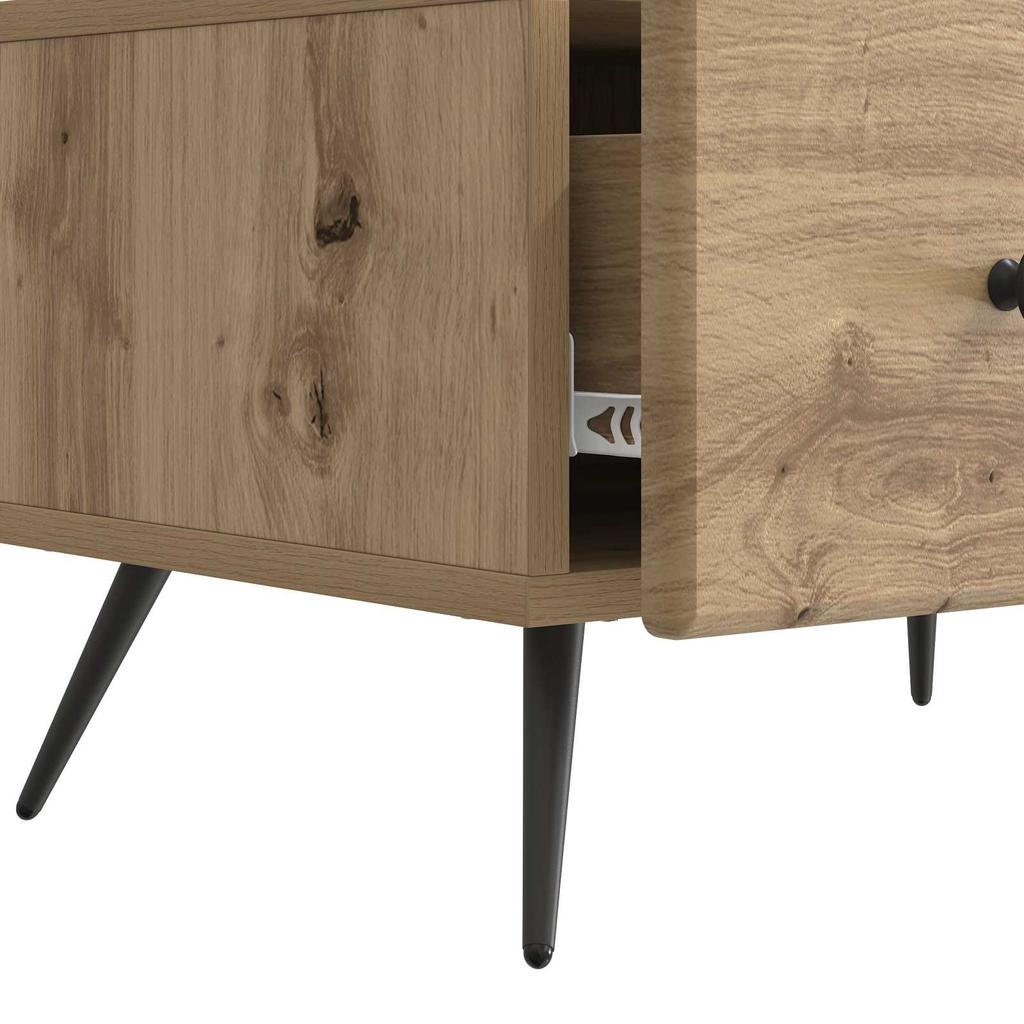 TV Cabinet Artisan Oak 147 x 34.5 x 30 cm Particleboard