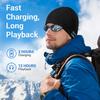 Самая продаваемая беспроводная вязаная шапка с Bluetooth 5.2 - Теплая зимняя шапка с наушниками