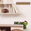 New Funny Grinch Christmas Door Frame Decoration Corner Decor Ornaments Wooden Sign