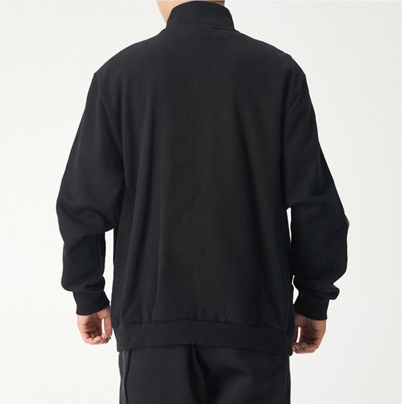 Puma Вязаная куртка на флисовой подкладке с логотипом Мужская верхняя одежда Черный 587138-01