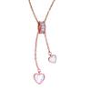 Necklace Japanese and Korean love tassel necklace accessories women's versatile high sense does not fade collarbone chain temperament accessories