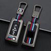 Alloy Car Key Case Cover for Peugeot 207 307 308 407 607 807 for Citroen C2 C3 C4 C5 C6 Flip Folding Auto Keychain Accessores