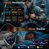 Новые Уличные Военные 1,85-дюймовые AMOLED Умные Часы Фитнес-часы Мужские 1000 мАч Аккумулятор 10ATM Водонепроницаемые HD-звонки Браслет Мужские