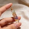 Натуральный хрустальный кулон на ожерелье с радужной шелковой обмоткой для украшений в стиле бохо
