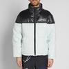 adidas Originals x Alexander Wang прозрачный износостойкий пуховик с цветными блоками, мужская верхняя одежда, мятно-зеленый DT9504
