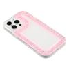 For iPhone 16 Pro Max Case Glitter Epoxy Soft TPU Clear Back Cover