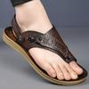 Пляжная летняя мужская обувь Классический дизайн для отдыха и бизнеса Повседневная офисная работа Удобные уличные сандалии для активного отдыха
