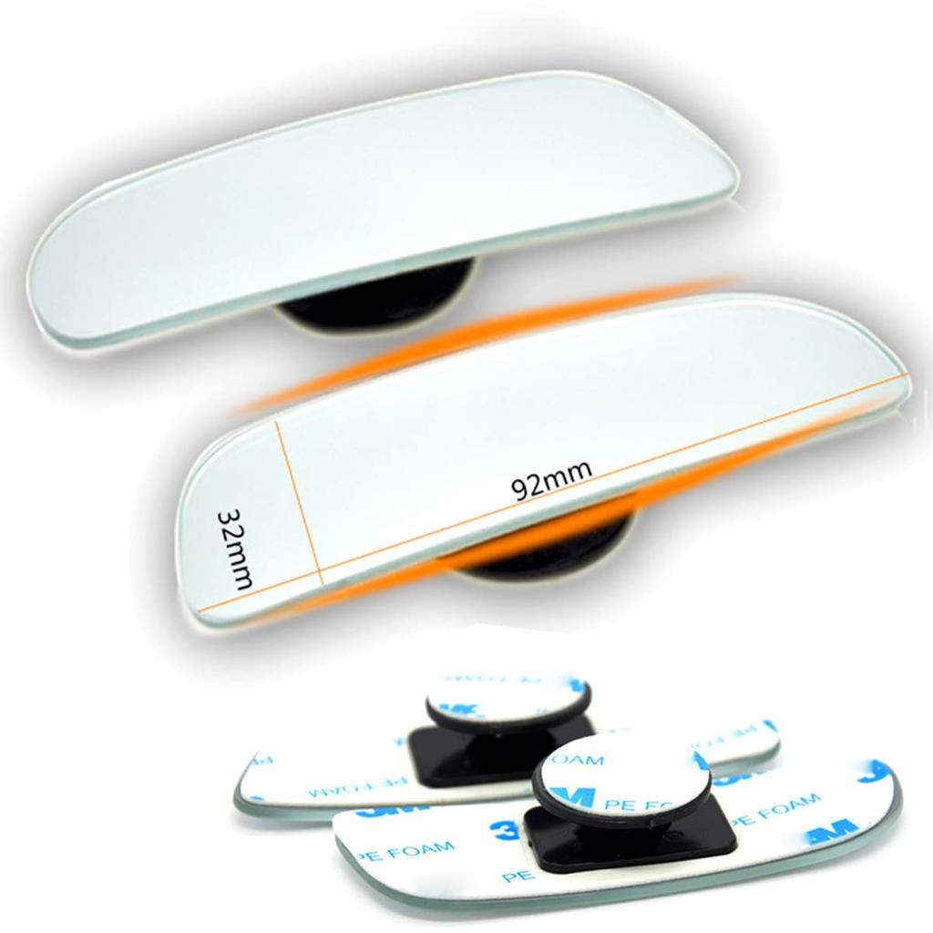 Car Auxiliary Adjustable Blind Spot Blind Side Wide Field of Eliminates Blind Rearview Car Side Auxiliary Mirror for Safe Driving of Mirror,