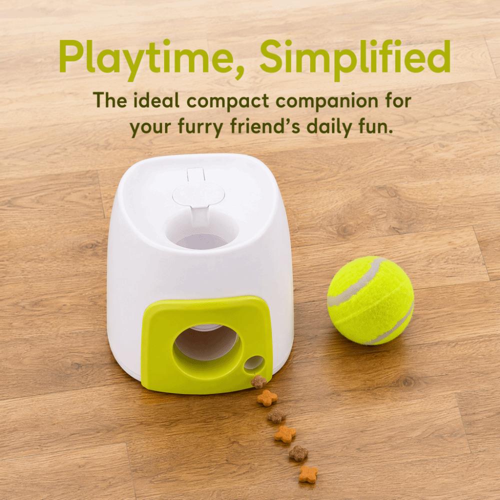 2Pcs Durable Dog Ball Rolling Machine Elastic Tennis Ball Interactive Pet Toy Pet Exercise