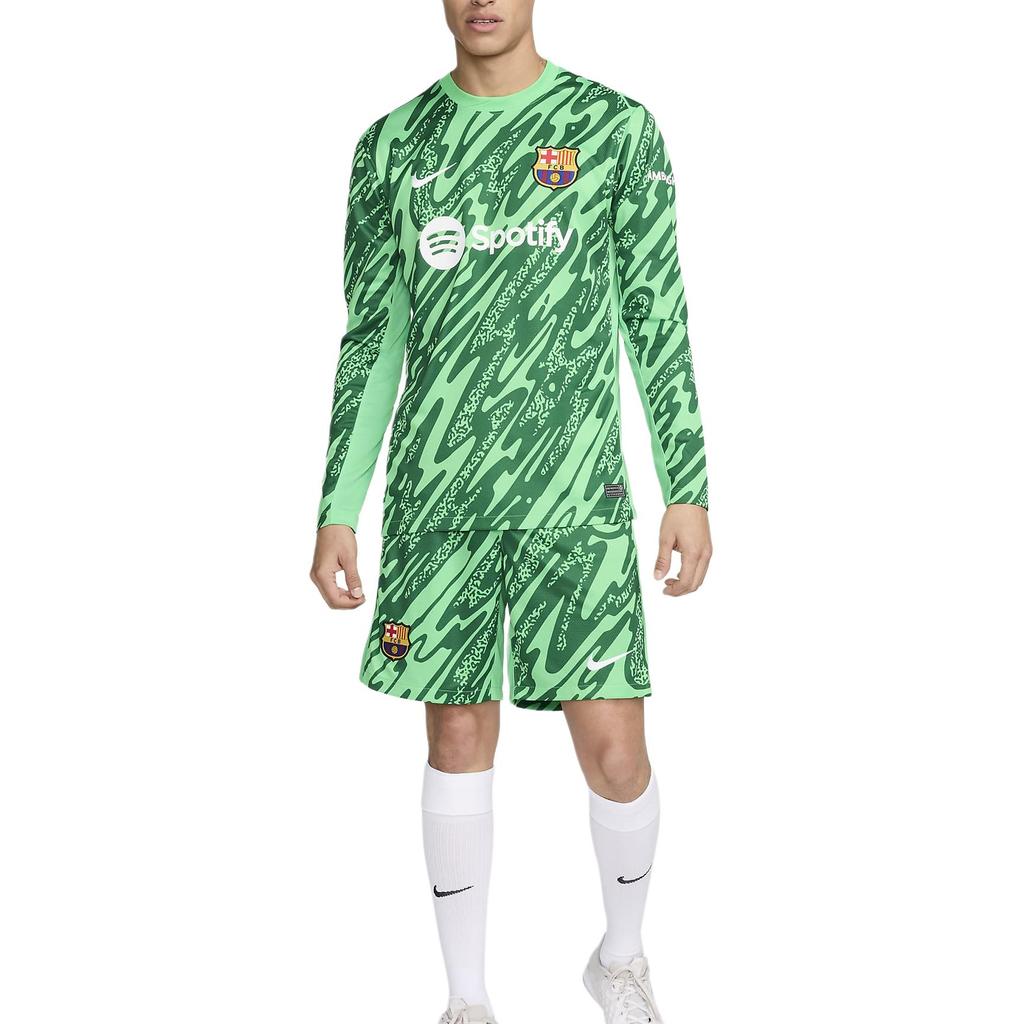 Nike ФК Барселона 2024/25 Стадион Вратарская Мужская Nike Футбольная Реплика Лонгслив FN8809-329