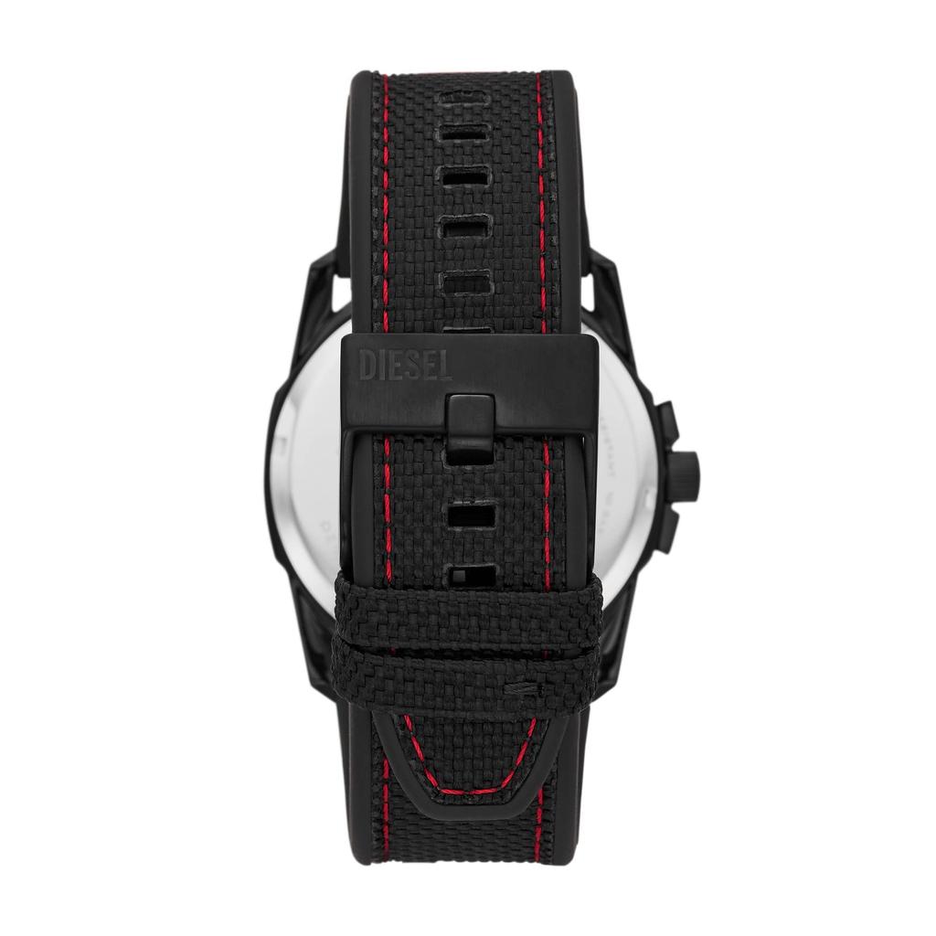 Diesel Мужские часы Master Chief из нержавеющей стали Quartz One Master Chief, черные/красные, размер