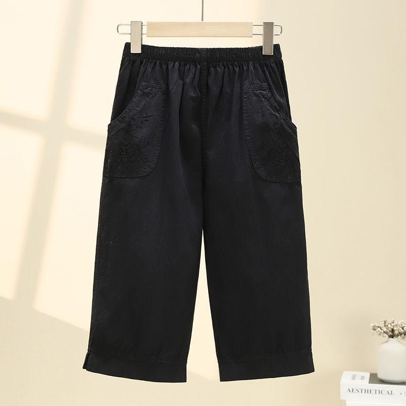 Летние приталенные свободные брюки с высокой посадкой в повседневном стиле для женщин, брюки с прямыми штанинами для верхней одежды