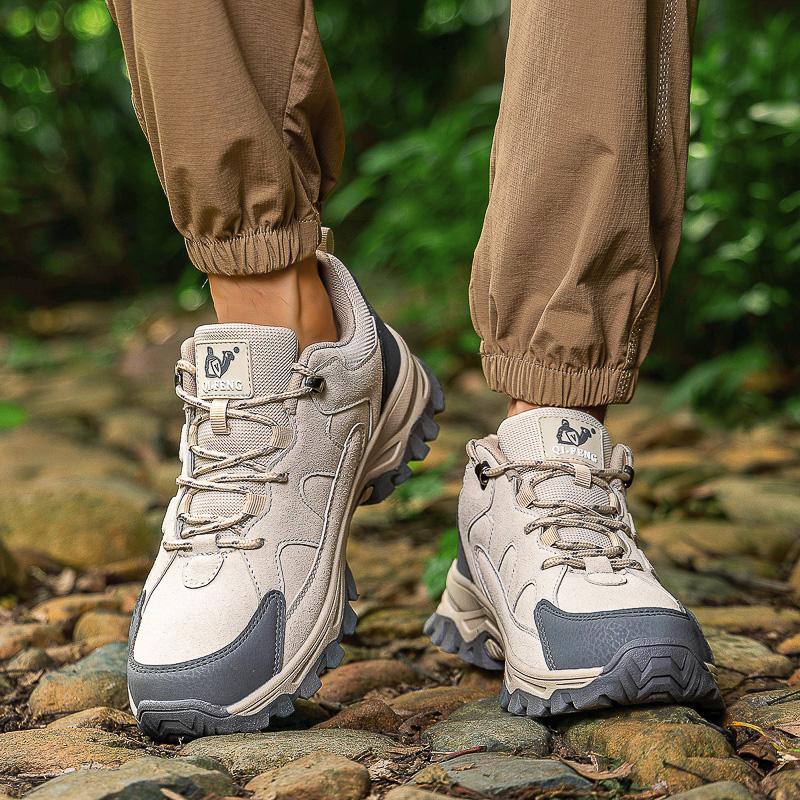 БОЛЬШОЙ РАЗМЕР Мужские Женские Кроссовки для Приключений Прочные Сцепление Нескользящая Обувь На шнуровке Комфорт Идеальны для Уличных Походов Ботинки Мужская Обувь37-49