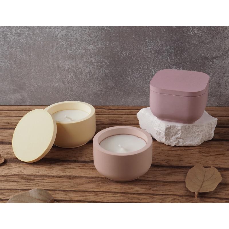 Креативная силиконовая форма для DIY стакана из кристального цемента Изысканная гипсовая подсвечник