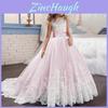 Childrens Princess Dress With Lace Patchwork For Girls