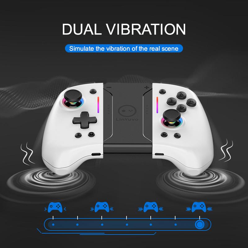 Беспроводное Bluetooth Управление Для Nintendo Switch & OLED & Lite Геймпад Контроллер Игровой Команда Mando Game Pad Аксессуары Холл