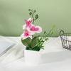 Faux Orchid Arrangement With Injection Molding For Table Centerpieces And Gifts