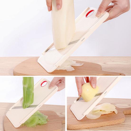 Овощечистка из пищевой нержавеющей стали, ручной измельчитель овощей, измельчитель фруктов, кухонный инструмент