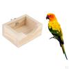 Деревянная подставка для попугая, стойка для игрушек, жердочки для хомяков для