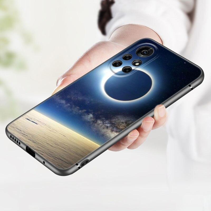 Чехол для телефона Moon Stars Space Astronaut для Huawei Honor 60 50 SE 30S Mate 30 20 10 Lite 40 Nova 9 8 Pro Y60 8i 7i 7SE 5T Premium