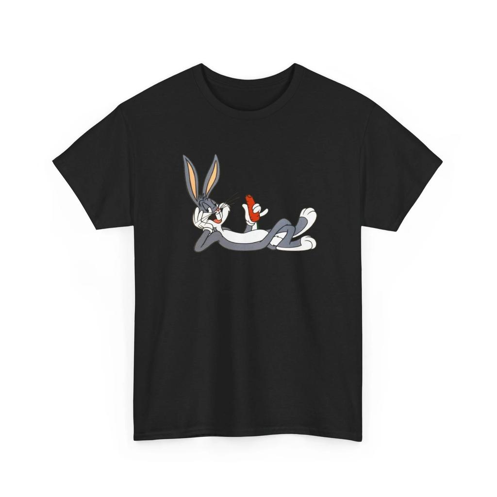 Looney Tunes Bugs Bunny Printed T shirt Classic Cartoon Character Collectible