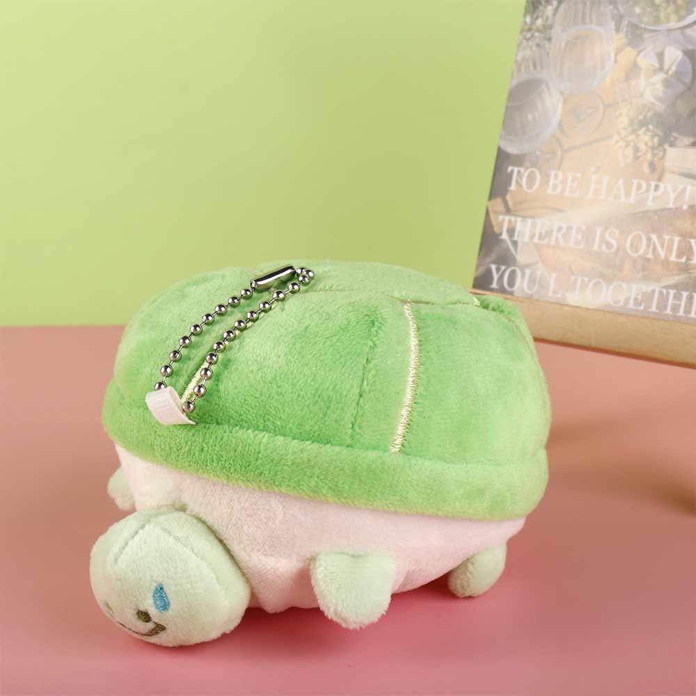 Squeeze sounds Turtle Plush Keyring Turtle Plush Keychain  Korean Style Key Buckle