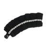 VINGTAINE Velvet Stone Banana Clip Hair Clip со стразами Аксессуар для волос [Vintaine] H-790