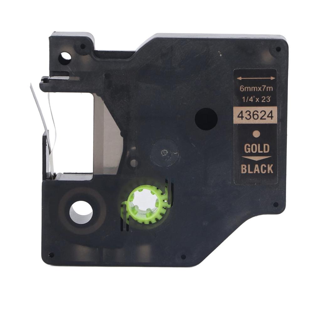 Лента для этикеток шириной 6 мм, длиной 23 фута, водонепроницаемая, маслостойкая, ПЭТ, прозрачная, для этикеток LMPC 16596 L