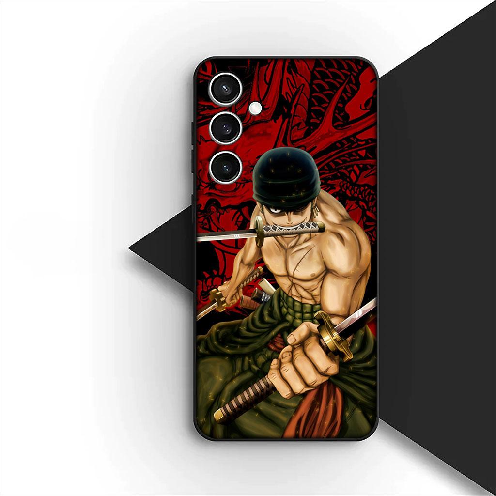 Phone Cover for Motorola Moto G86 G57 E14 E15 G14 G34 G35 G84 G24 A54 G15 Power E22 Case One Pieces Luffy Sanji Roronoa Zoro