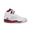 Мужские кроссовки Air 5 Retro Fire Red 2025 Белые Черные HQ7978-101