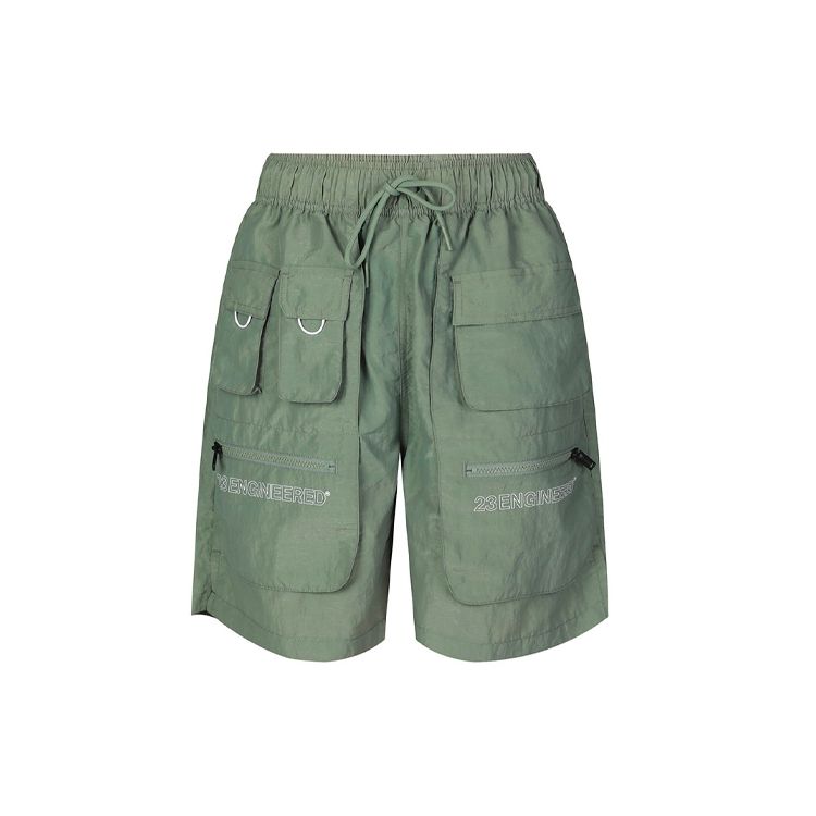 Jordan 23 Engineered Multi-Pocket Cargo Shorts Men Bottoms Army-Green CN7299-313