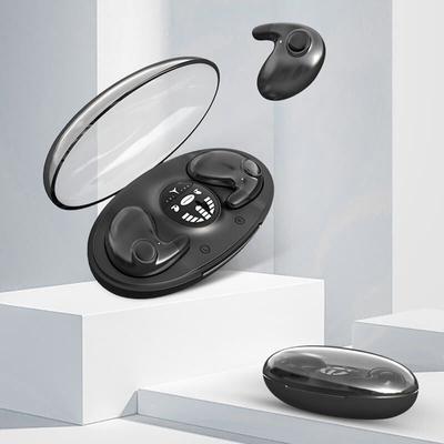 Невидимые беспроводные наушники для сна IPX5 водонепроницаемые мини беспроводные наушники цифровой дисплей батареи спортивные наушники громкой связи для Al