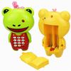Электронный игрушечный телефон, музыкальный детский телефон, игрушка для раннего образования, мультяшный телефон, мобильный телефон, детская игрушка