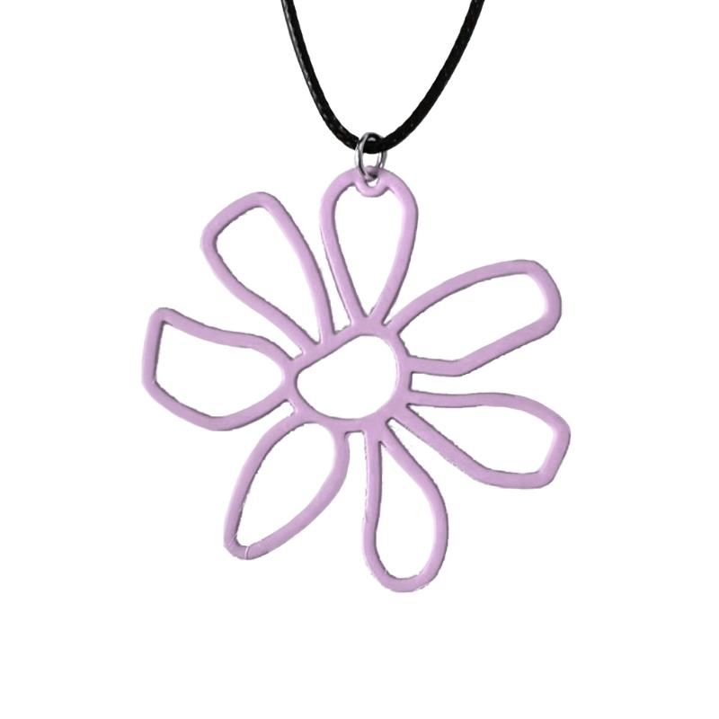 Цветочное Ожерелье Модное Заявление Девушки Ювелирные Изделия Чокеры Цепочка для Женщин Повседневная Носка Вечеринка Подарок Аксессуар