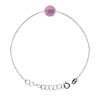 Bracelet - LOVA LOLA VAN DER KEEN - Crystal Ball - 925 Sterling Silver - Adjustable Size - Women