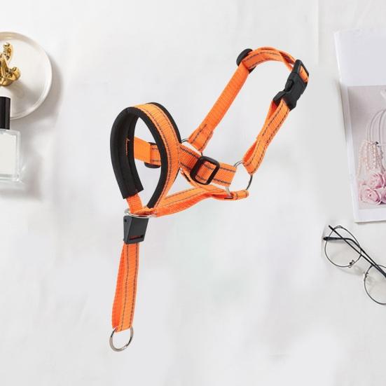 Dog Muzzle Buckle Fixing Adjustable Comfortable To Wear Anti-Bite Quick Release Breathable