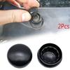 2pcs Durable Black Plastic Windshield Wiper Arm Screw Nut Cap Bolt Rocker Cover Rust-Proof