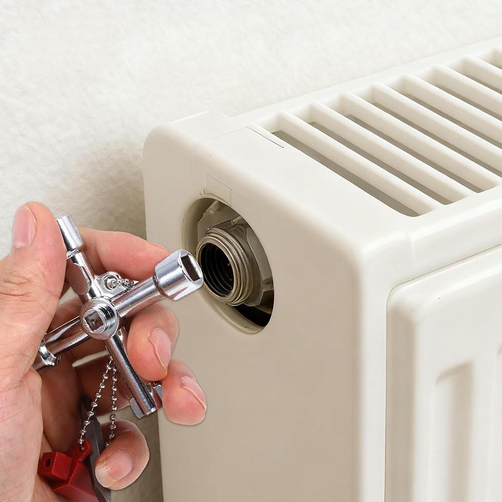 8 шт. Универсальный ключ для строительной техники для выпускных клапанов и кранов, распределительных коробок