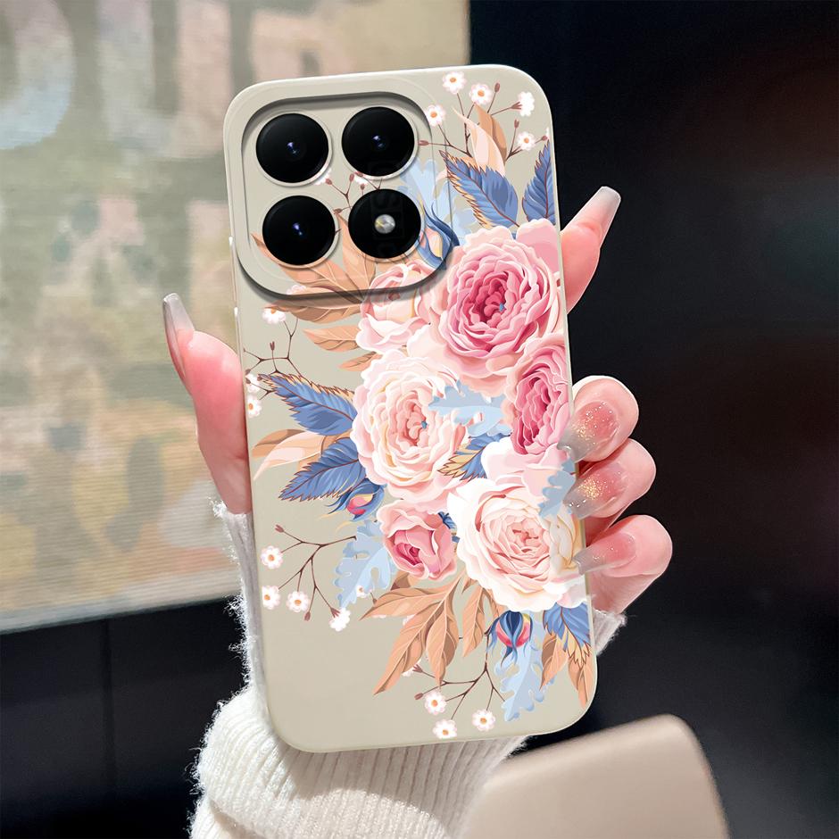 Phone Case For Xiaomi 15T Pro 5G Cute Dinosaur Pattern Shockproof Soft Silicone Protective Bumper Cover For Xiaomi15T Pro Fundas