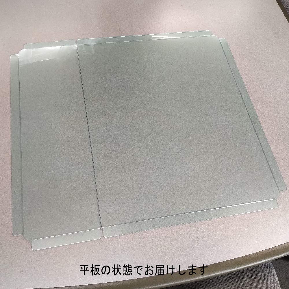 Softken Брызгозащитная простая перегородка, ПЭТ 1,0 мм, 600x400 мм, упаковка из 5 штук