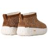 UGG Классические ультрамини обертывающие технологичные кожаные теплые резиновые модные слипоны зимние ботинки мужские ботинки коричневые 1171115-CHE