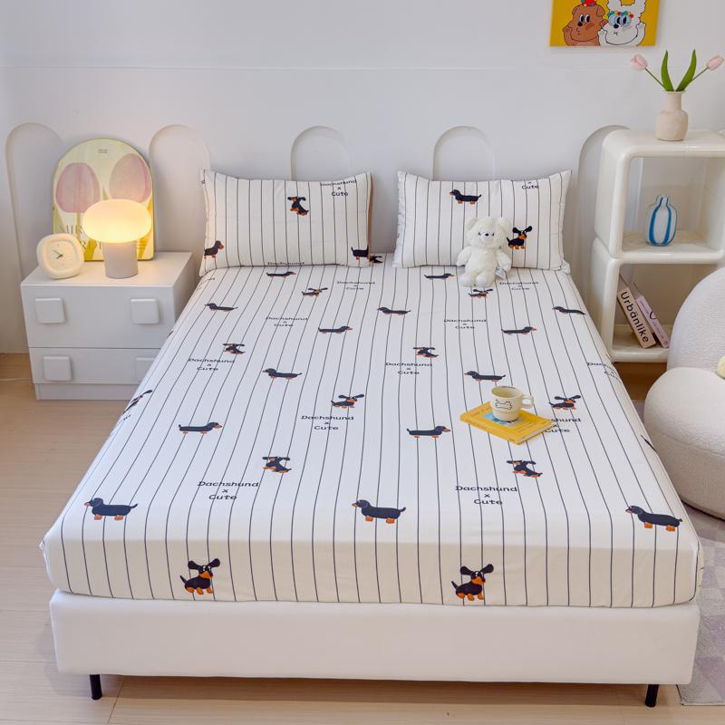 100% хлопок простыня на резинке мягкая покрывало для кровати приятные для кожи простыни домашний чехол для матраса эластичное постельное белье lençol (Нет наволочки)