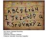 Рустикальный Алфавитный Фон Ретро Цветной Гирляндный Свет Алфавитный Фон Тема Вверх Ногами Фотореквизит для Хэллоуина Принадлежности для Вечеринки по Случаю Дня Рождения