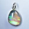 19.8 Ct Natural Multicolor Fire Opal 925 Sterling Silver   Pendant