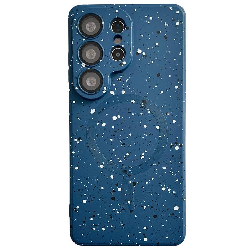 Совместимый магнитный чехол для телефона Samsung S26 Ultra для S25 и S24, Z Flip7, A17, A16 Силиконовый Кросс-бордер Дизайн.