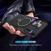 Чехол Magsafe с магнитной адсорбцией для iPhone 15 Pro Max iPhone14 Plus 13 Pro 12 11 Pro, металлический держатель, выдвижная защитная крышка для камеры